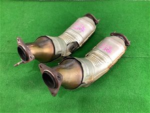 自動車 触媒 日産 KY51 フーガ 純正 VQ37VHR AT 2本 1台分 コア 素材 コンバーター キャ