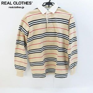 ☆BARBARIAN/バーバリアン ラガーシャツ/ラクビーウェア 長袖ポロシャツ/L /060