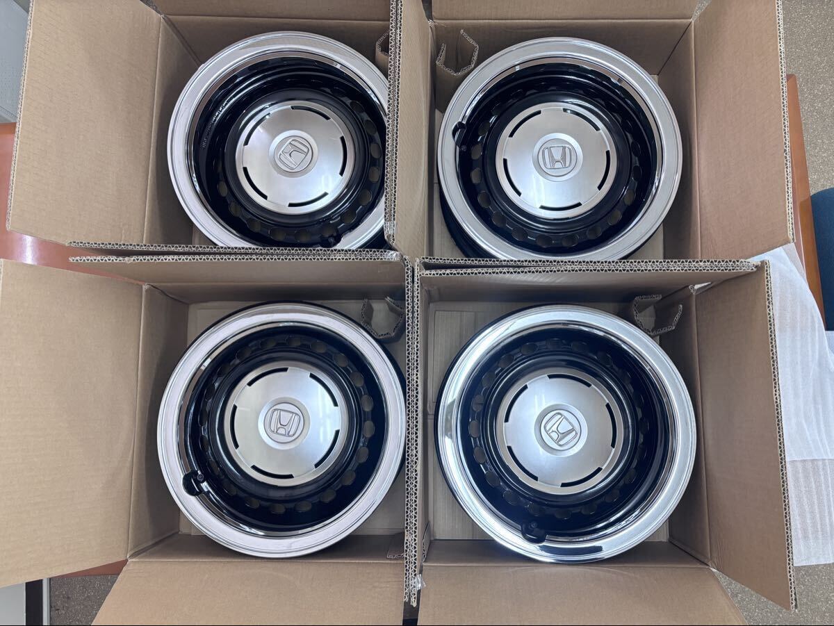 新品 ホンダ N-BOX ジョイ JF5 JF6 純正 メッキトリムリング ハーフ