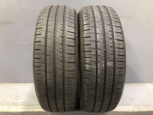 バリ山 (PS8A032M) 185/60R15 84H DUNLOP EC204 2022年 2本 夏タイヤ 送料無料 ダンロッ