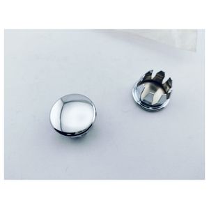 Vツイン 28-0618 クローム ホールプラグ 2個 ハンドルバー グリップ エンドキャップ 5623