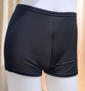 中古★レディース ショートレギンス S～Mサイズ～ メッシュ 黒ぱん くろぱん 女の子 見せ