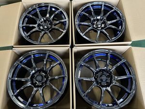 新品 WEDS ウェッズスポーツ SA10R 18x9.5+38 5/114.3 BLC GRヤリス JZX100 S14 S15 RX8