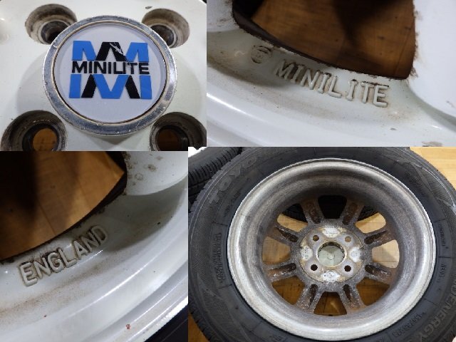 バリ山! 2024年製造 MINILITE ミニライト スバル 純正 ホワイト