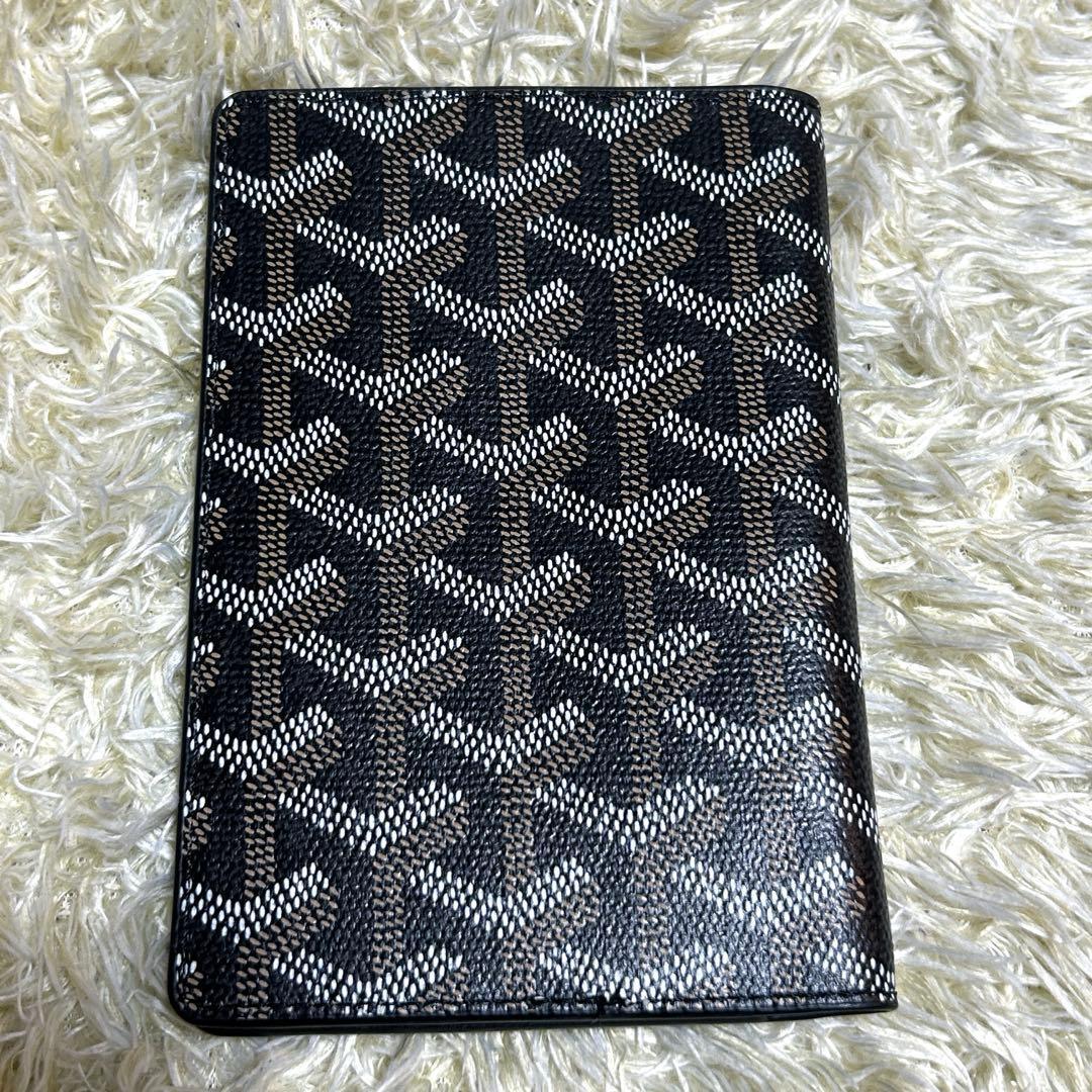 ゴヤール【未使用級】GOYARD パスポートケース カードケース 本革 PVC