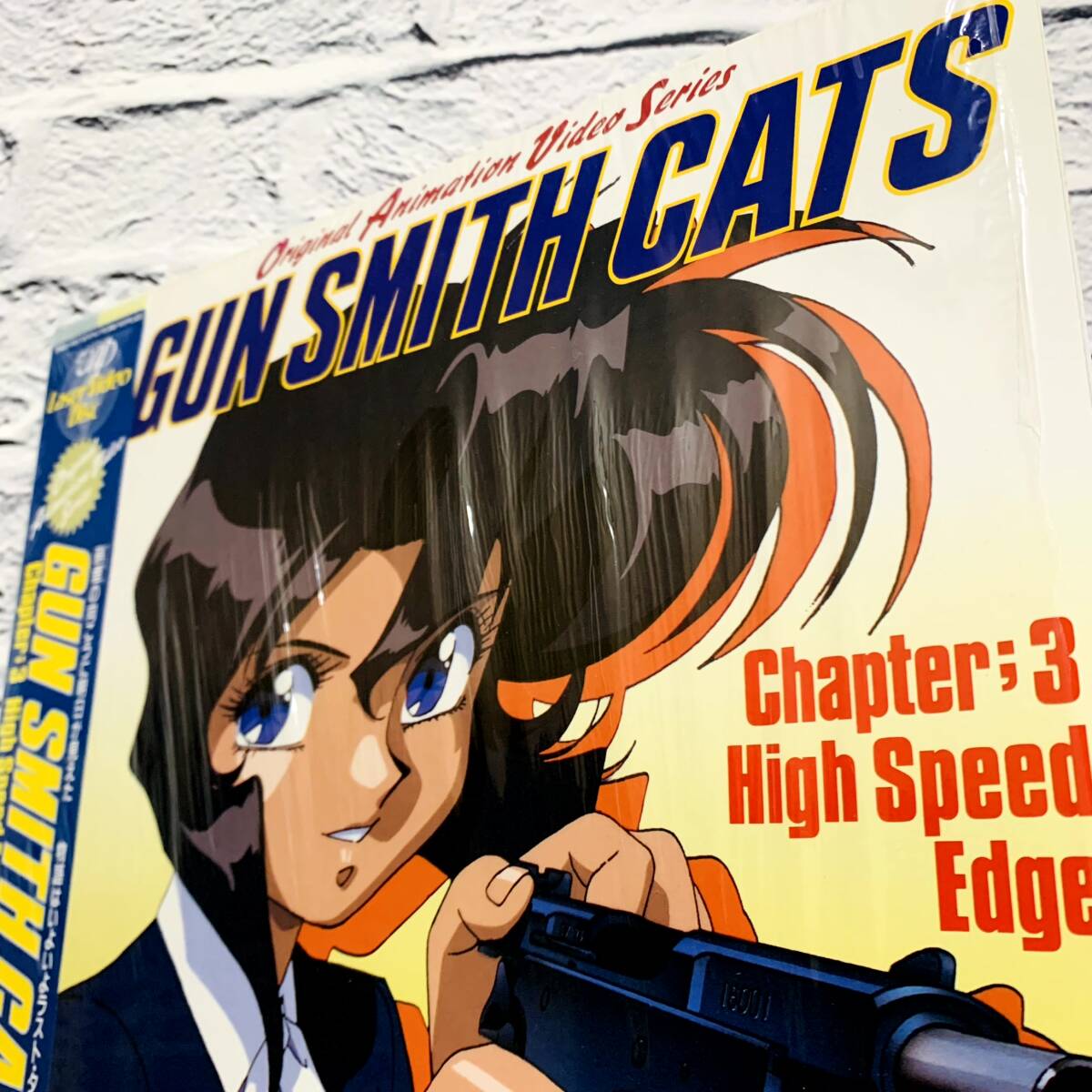 LD ガンスミスキャッツ GUN SMITH CATS 帯付 全3巻セット Chapter1-3