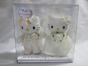 キティー　ダニエル　ウェディング 5セット売り ハローキティ ぬいぐるみ ハローキティ&ディアダニエル ウェディング