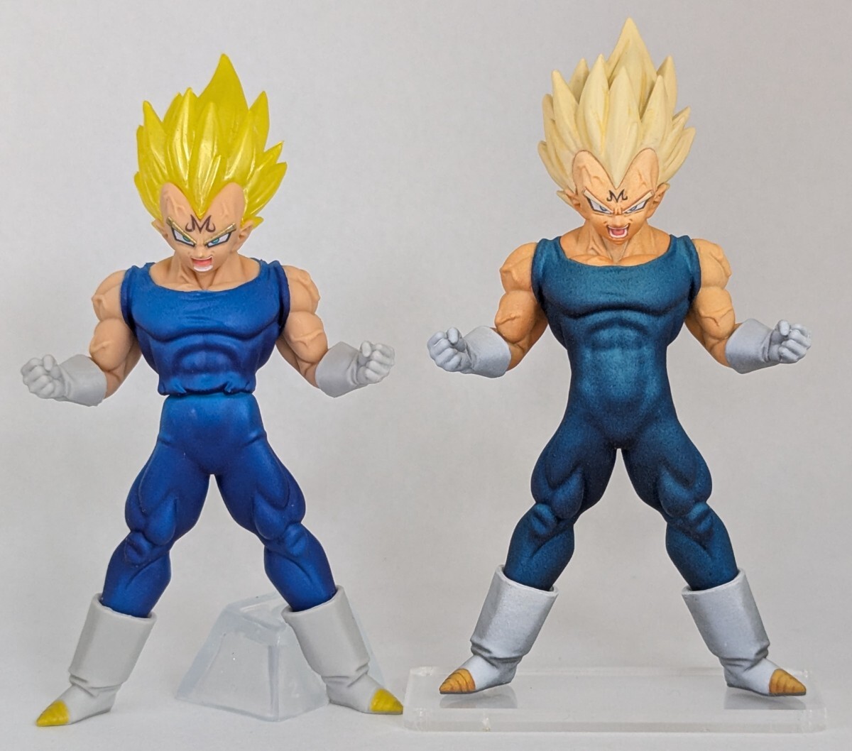 53.ドラゴンボール　ベジータ　リペイント　フィギュア　　鳥山明 HG リペイント 魔人ベジータドラゴンボール 04 MAJIN BUU SAGA