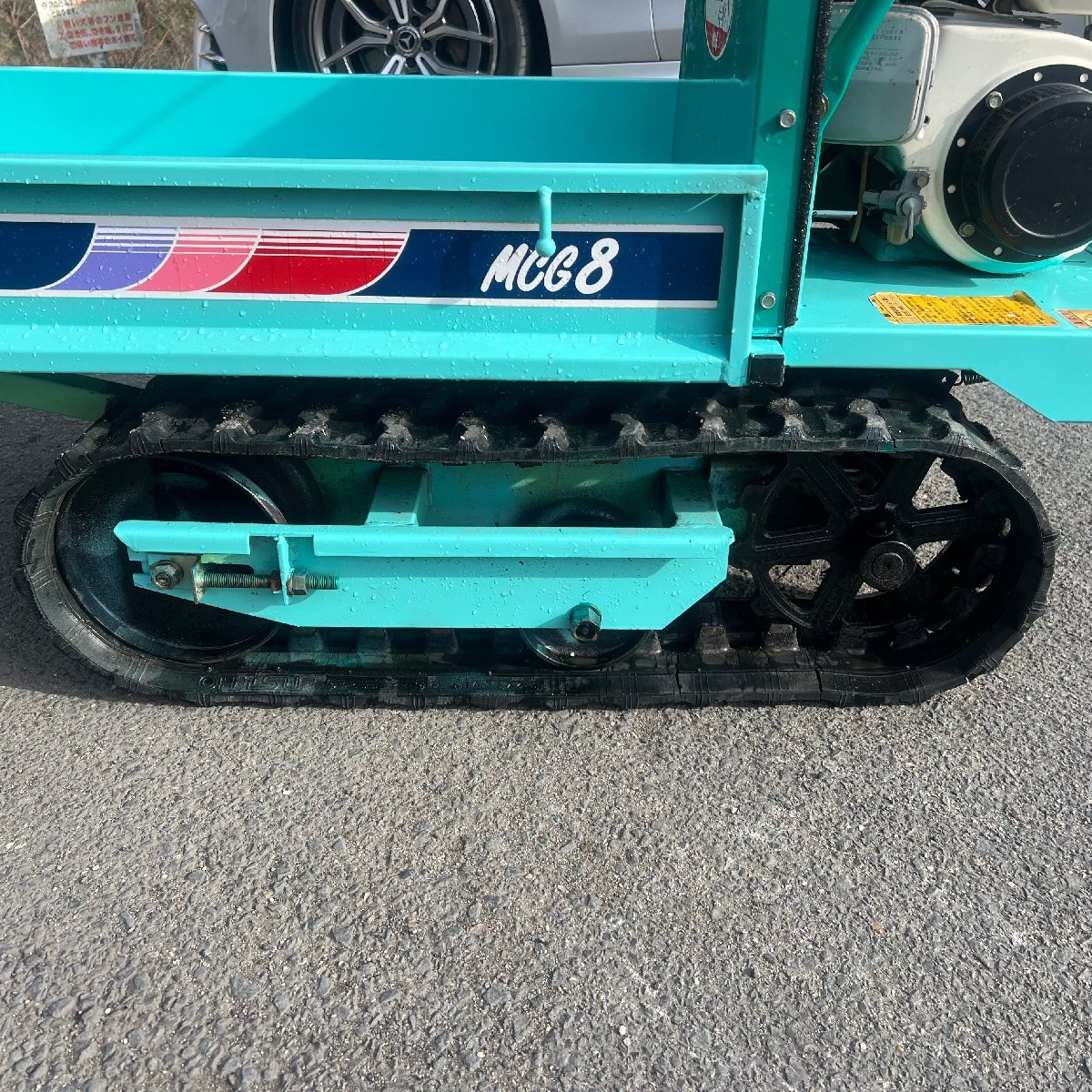 ヤンマー　YANMAR　MCG8　自走式運搬車　最大作業能力200kg塗装仕上げ ヤンマー YANMAR MCG8 自走式運搬車 最大作業能力200kg 塗装仕上げ
