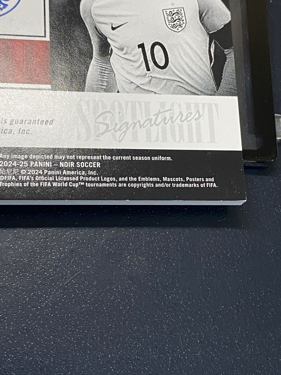 2024-25 Panini Noir Soccer Spotlight Signatures Vertical /15