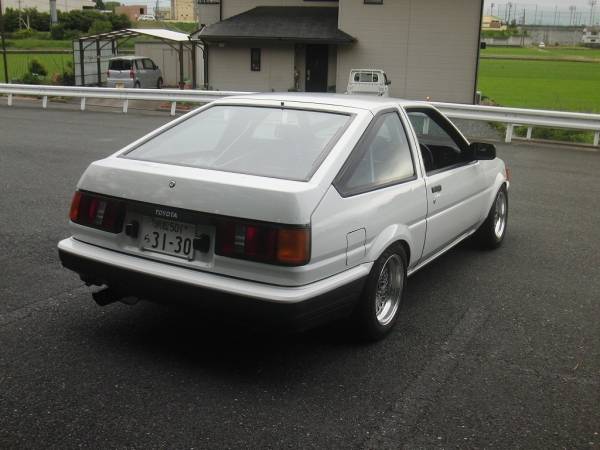AE86カローラレビンGTV 92後期4AG搭載ハイカムハイコンプ仕様