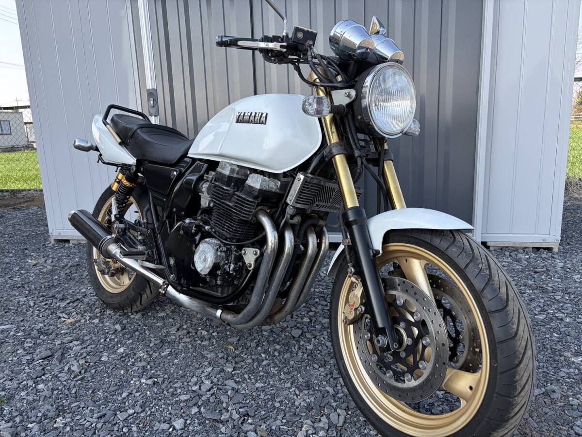 4HM XJR400 平成8年式 書類付き実動車 異音白煙無し 調子良好 ブレンボ