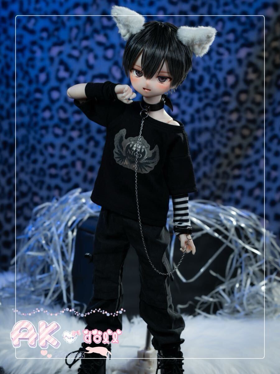 AK*doll】DDH-01 カスタムヘッド+カスタムウィッグ+オリジナルアイ+舌