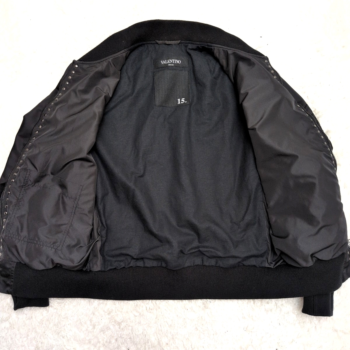 極美品 L】ヴァレンティノ VALENTINO ロックスタッズ ボンバー