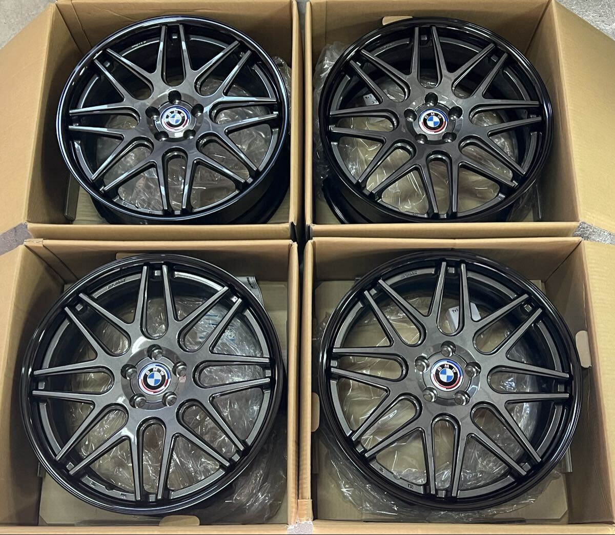 1円/特注/廃盤】新品 WORK GNOSIS CV202 20in 8.5J +42 PCD112☆現行