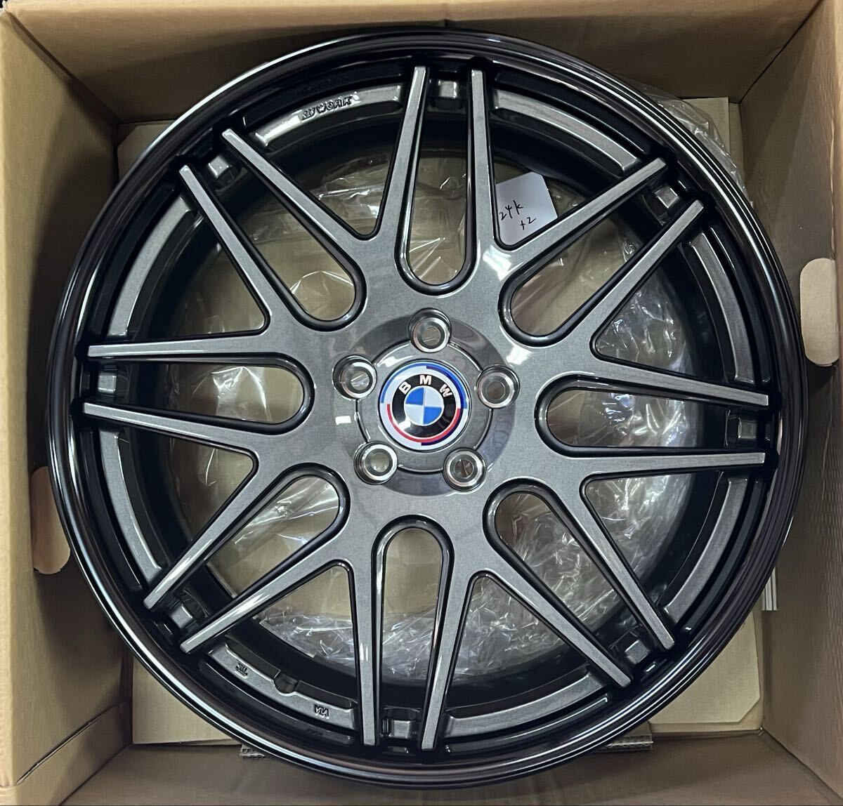 1円/特注/廃盤】新品 WORK GNOSIS CV202 20in 8.5J +42 PCD112☆現行