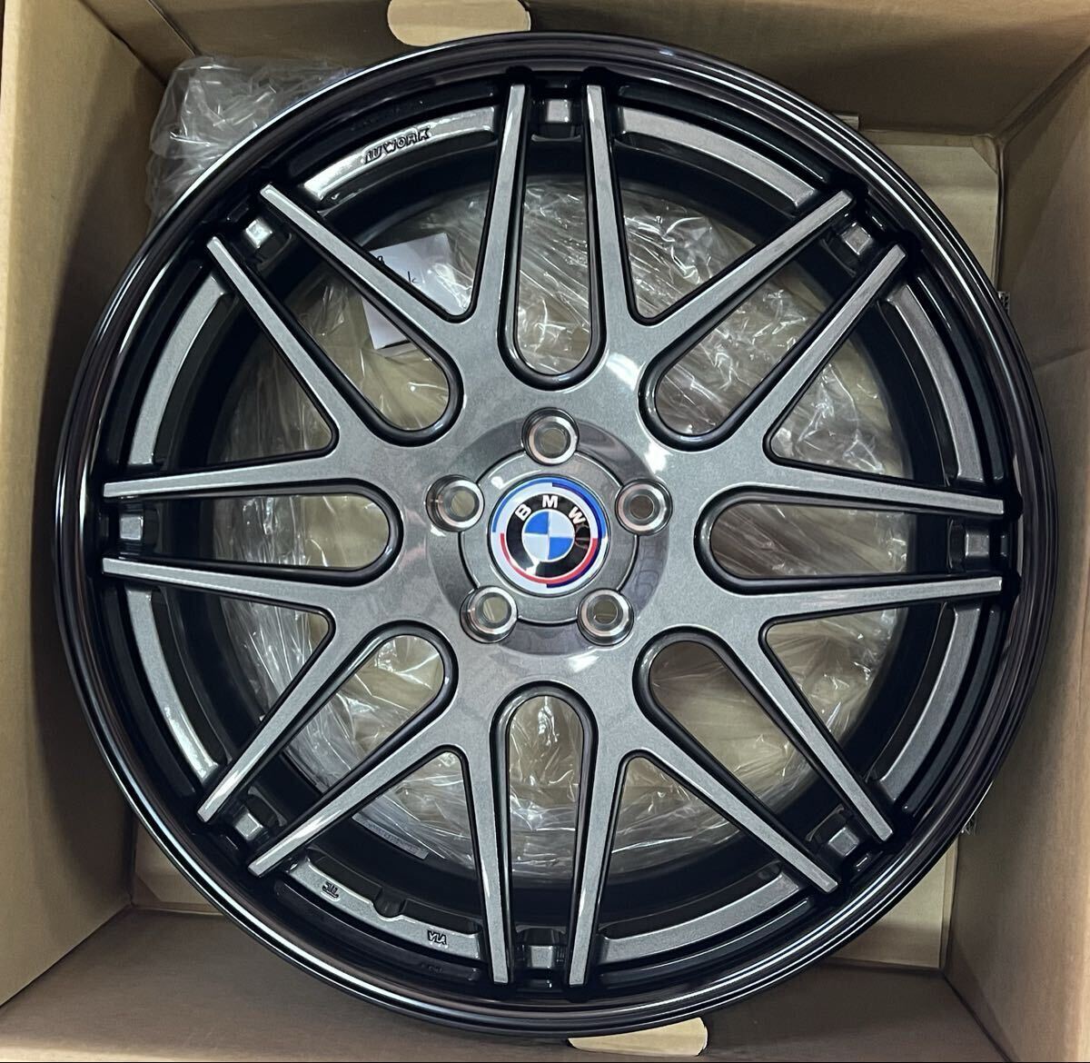 1円/特注/廃盤】新品 WORK GNOSIS CV202 20in 8.5J +42 PCD112☆現行