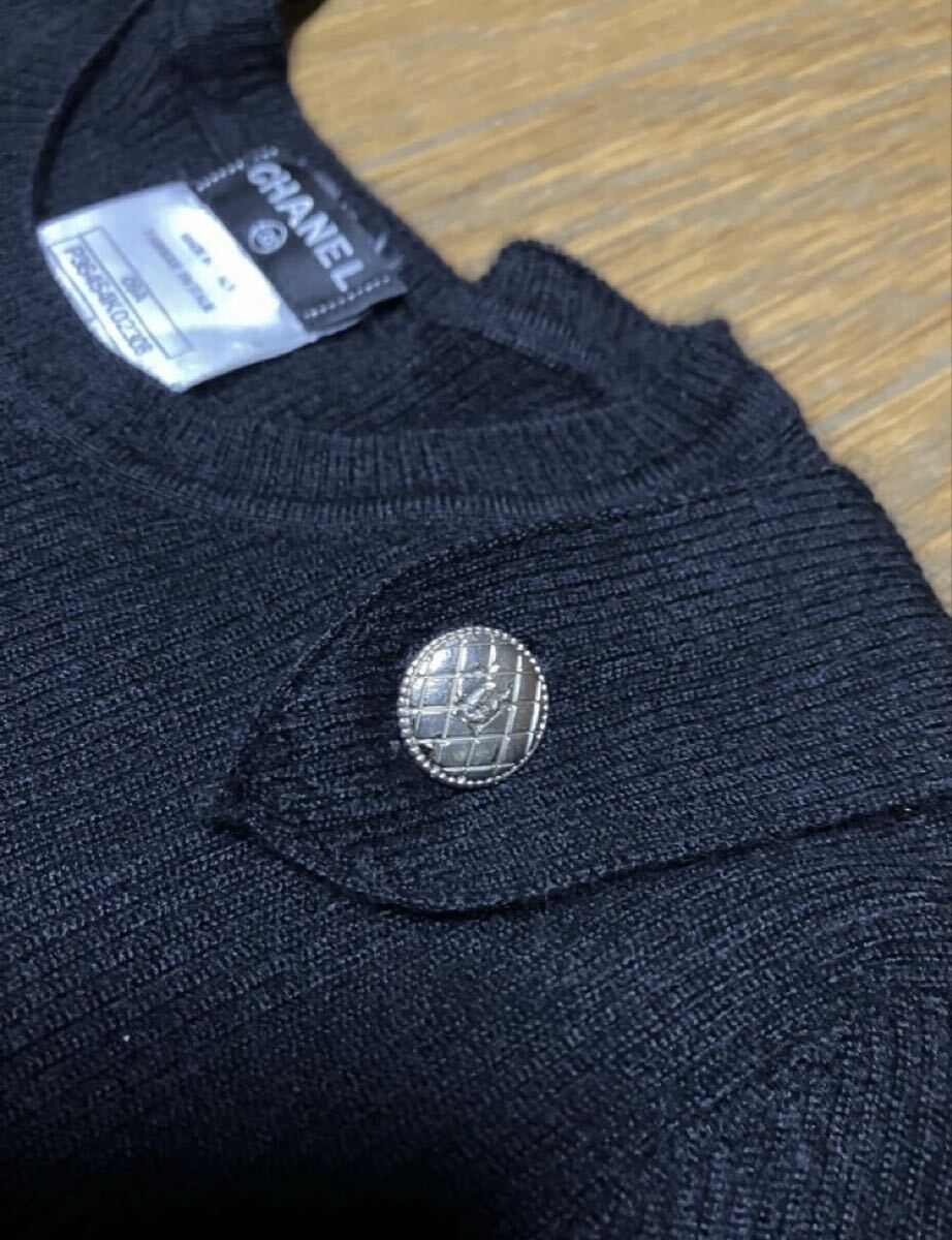 CHANEL シャネル 長袖ニット セーター P36454K02308 38 long sleeve