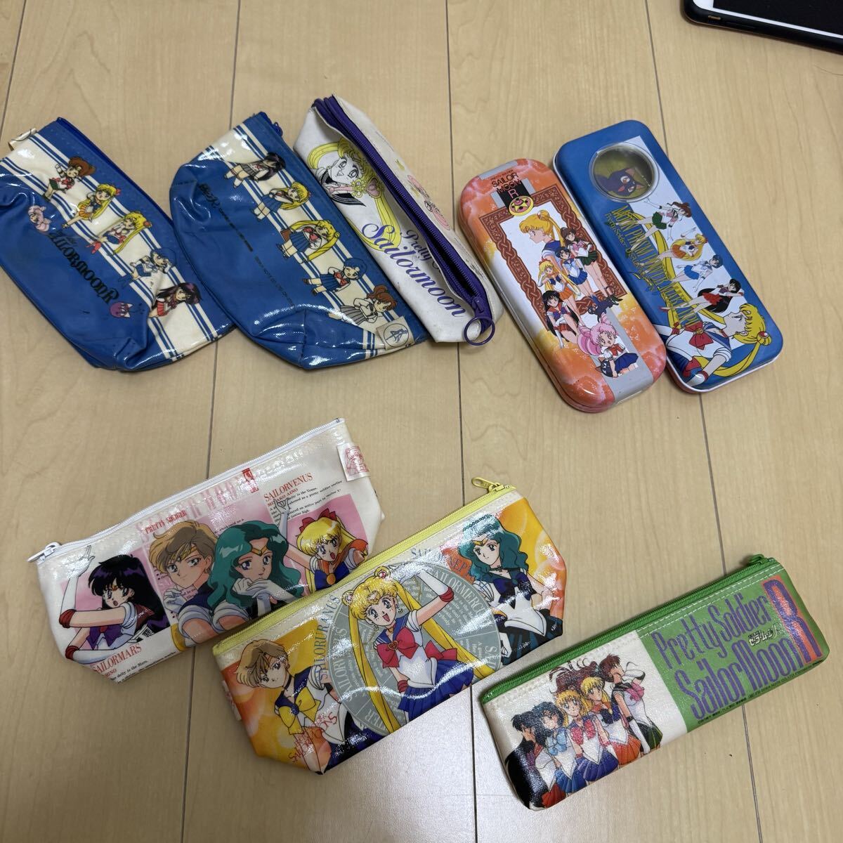 平成 レトロ セーラームーン R S まとめ売り ペンケース 筆箱