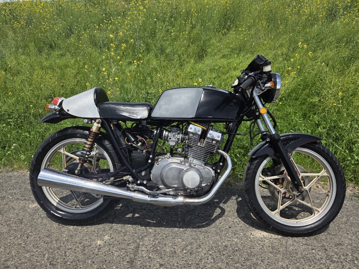 スズキ GSX250E GS25X ザリ ゴキ カスタム 始動 書類付き 検 CB GT RZ