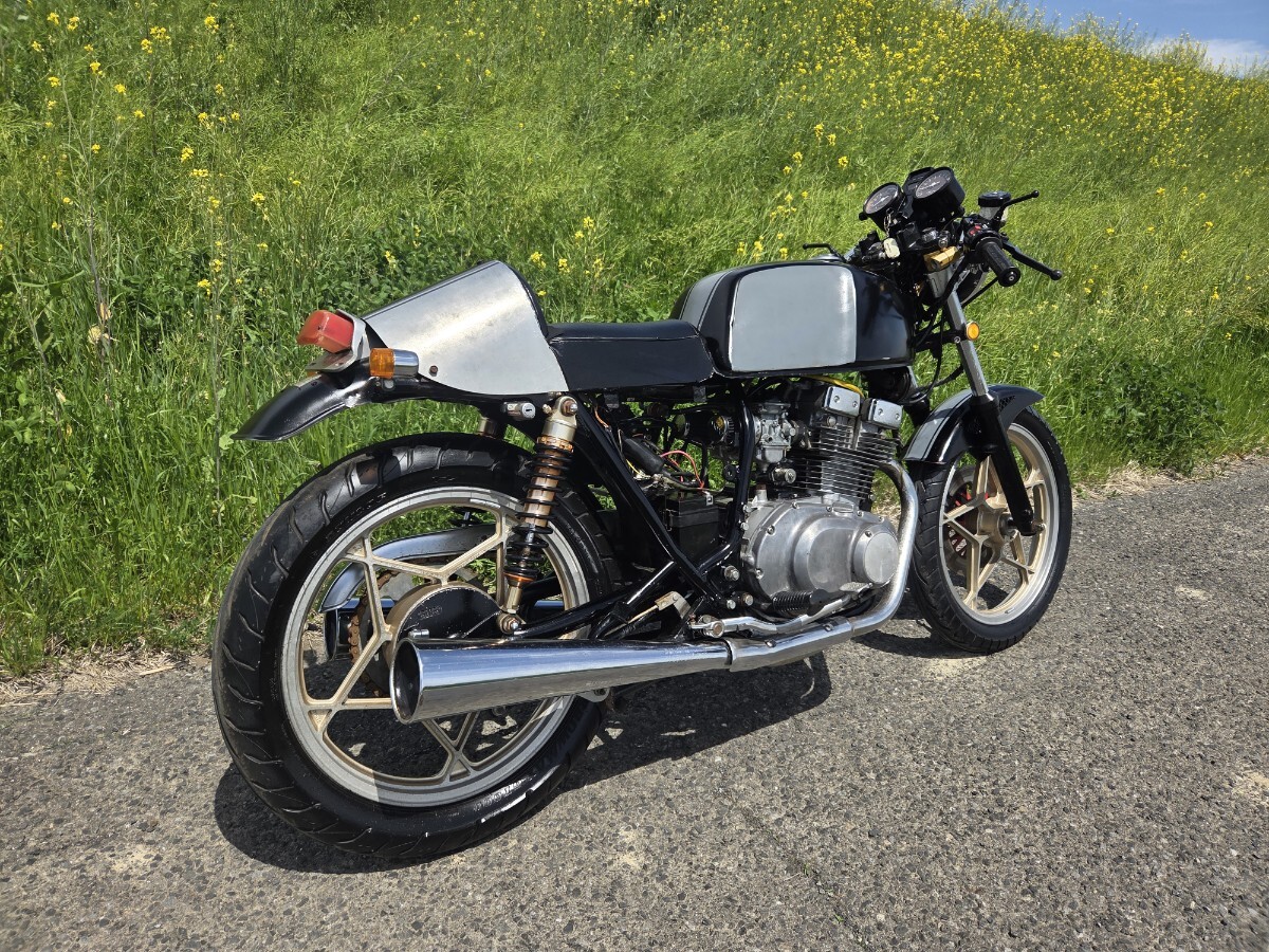 スズキ GSX250E GS25X ザリ ゴキ カスタム 始動 書類付き 検 CB GT RZ