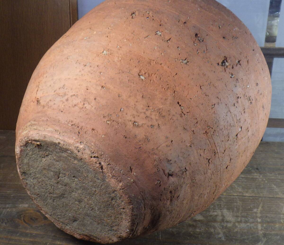 古信楽 信楽焼 大壺 石噛み 六古窯 花器 壺 室町～江戸時代(花器、壷