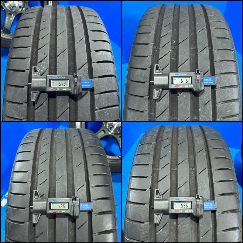 SSR GTX03 16インチ ホイール KUMHO タイヤ付き 極上美品 18インチ SSR GTX03 8.5J+45 5H100 KUMHO PS71 225/40R18 23