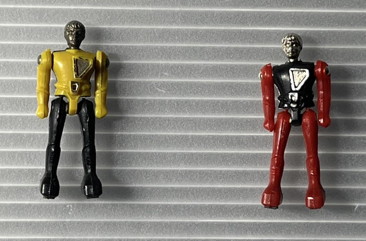 タカラ ダイアクロン隊員 2体 ニットー ダイアクロン リアルタイプ