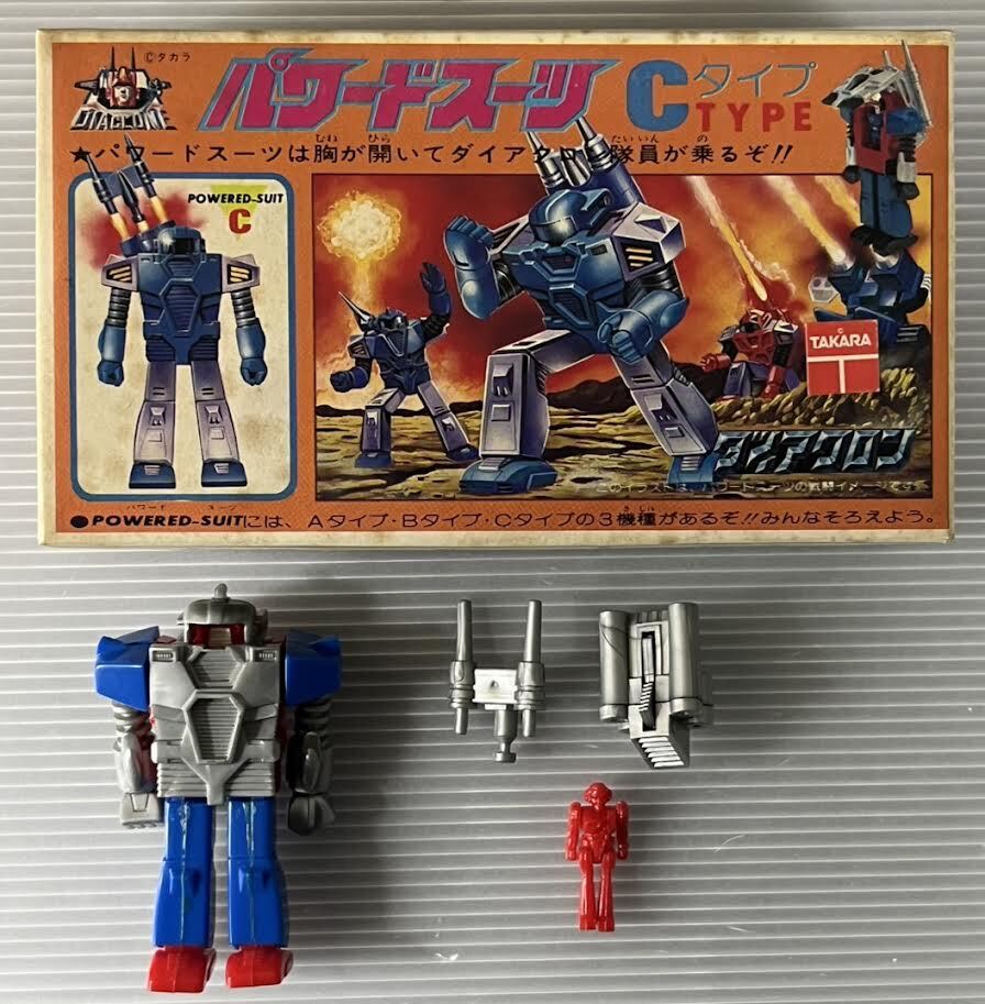 タカラ ダイアクロン隊員 2体 ニットー ダイアクロン リアルタイプ