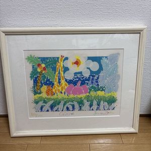 【真作】おかもとみわこ「ドリーム」油彩原画 直筆サイン 絵画 アート 真作保証】おかもとみわこ「ドリーム」油彩原画 直筆サイン 絵画