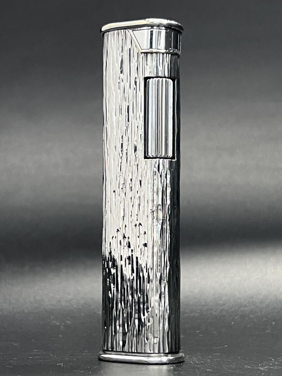 Dunhill ダンヒル ガスライター ドレスタイプ スリム シルバーカラー