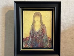 福井爽人、【四万十畔】、希少な大判額装用画集より、美品、日本人画家 福井爽人の値段と価格推移は？｜5件の売買データから福井爽人の価値が