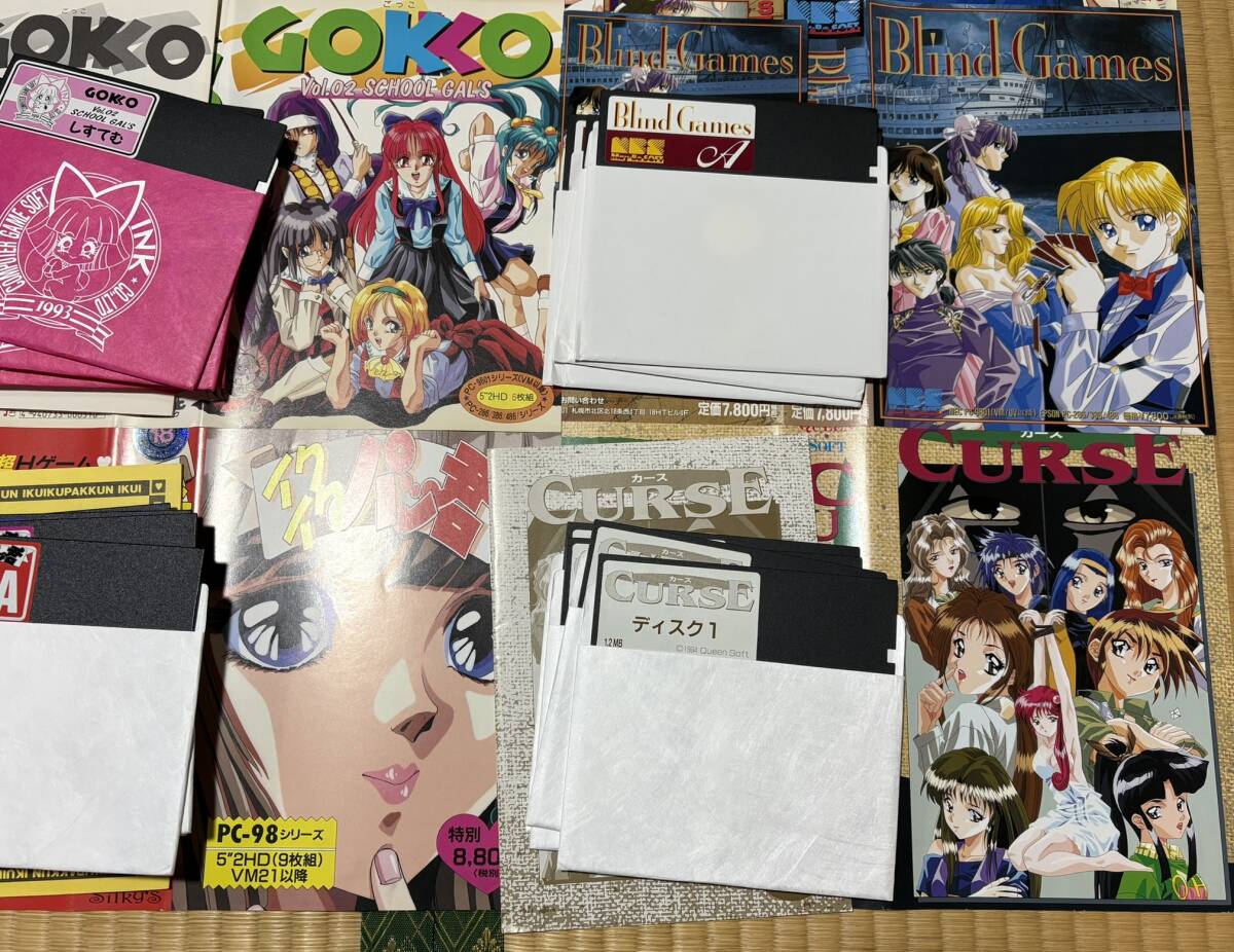 送料無料 PC-9801ゲームソフト PCゲーム 5