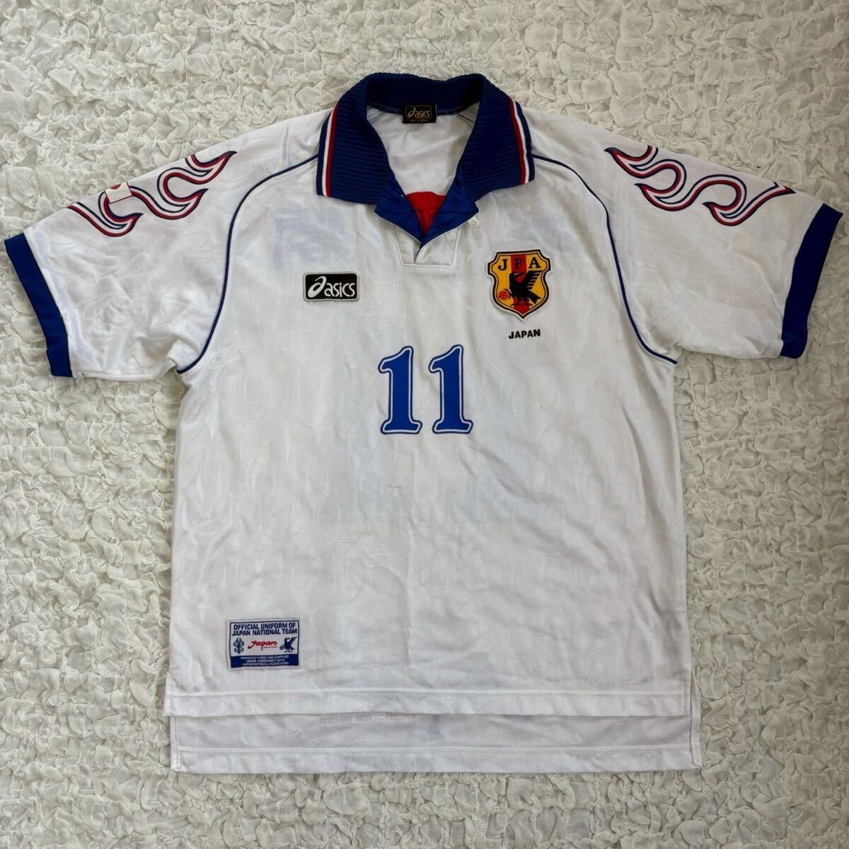 1998サッカー日本代表 フランスワールドカップ 三浦知良 11番