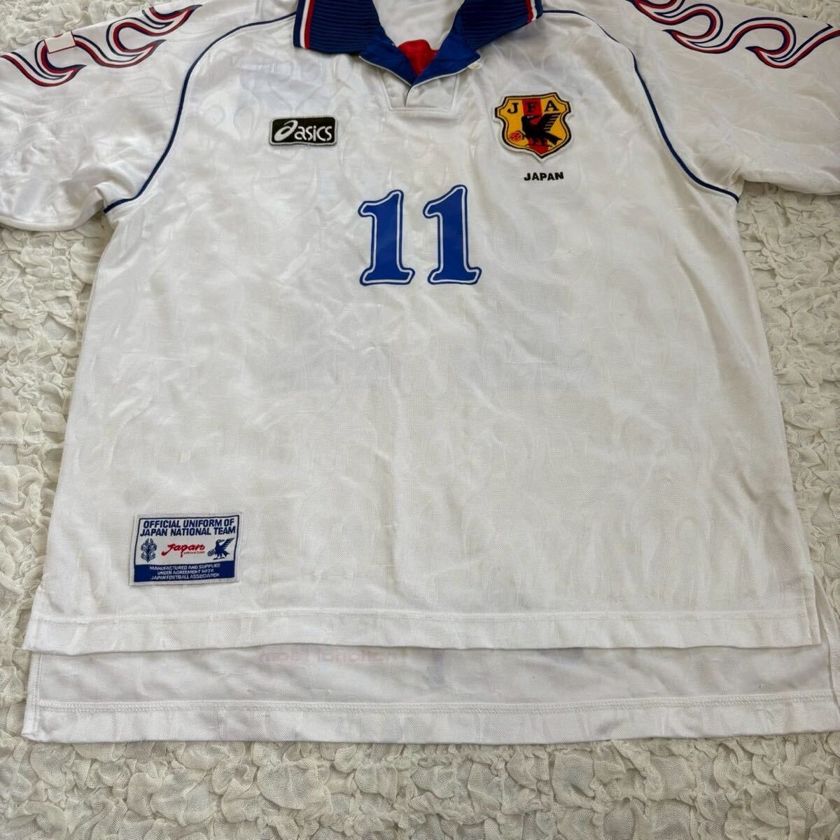 1998サッカー日本代表 フランスワールドカップ 三浦知良 11番