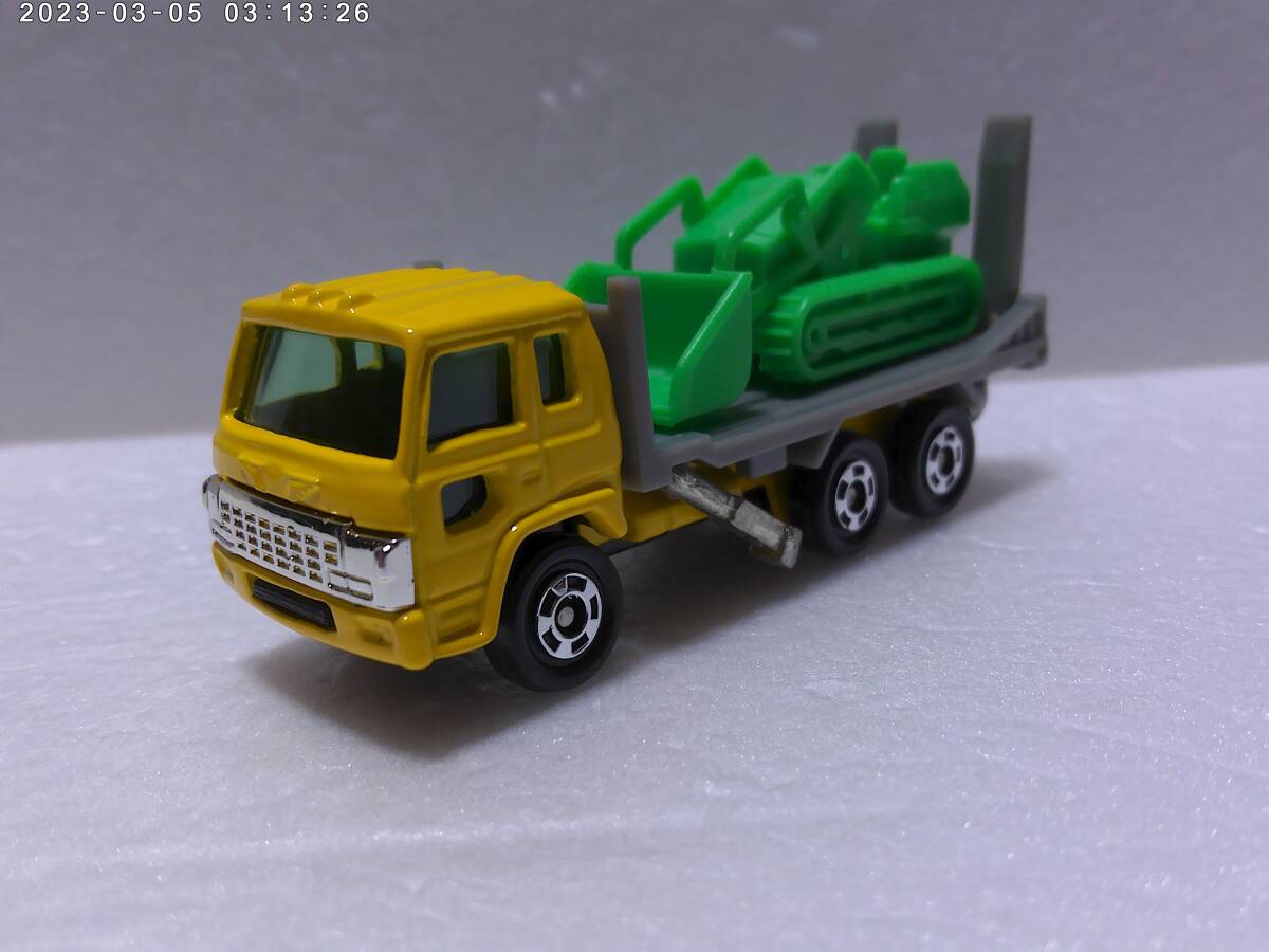 トミー トミカ 日野 ブルドーザ運搬車(建設車両、作業車)｜売買された