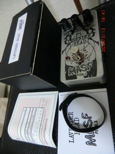 MASF Pedals LAVENDER HEAD マスフ ラベンダーヘッド big muff(ファズ 