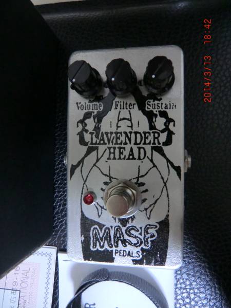 MASF Pedals LAVENDER HEAD マスフ ラベンダーヘッド big muff(ファズ 