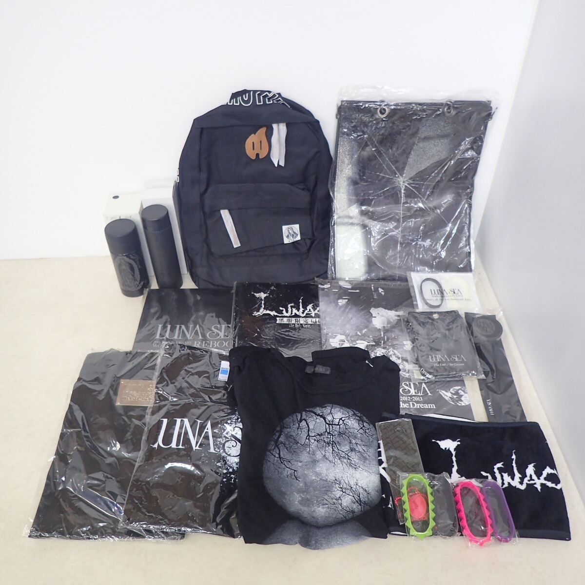 LUNA SEA グッズ Tシャツ/ロンT/タオル/パンフレット/ラバーバンド