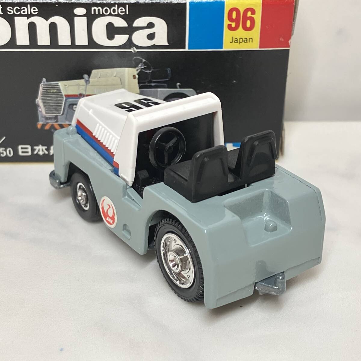 トミカ No.96 日本航空 コンテナー ケン引車 デッドストック 黒箱