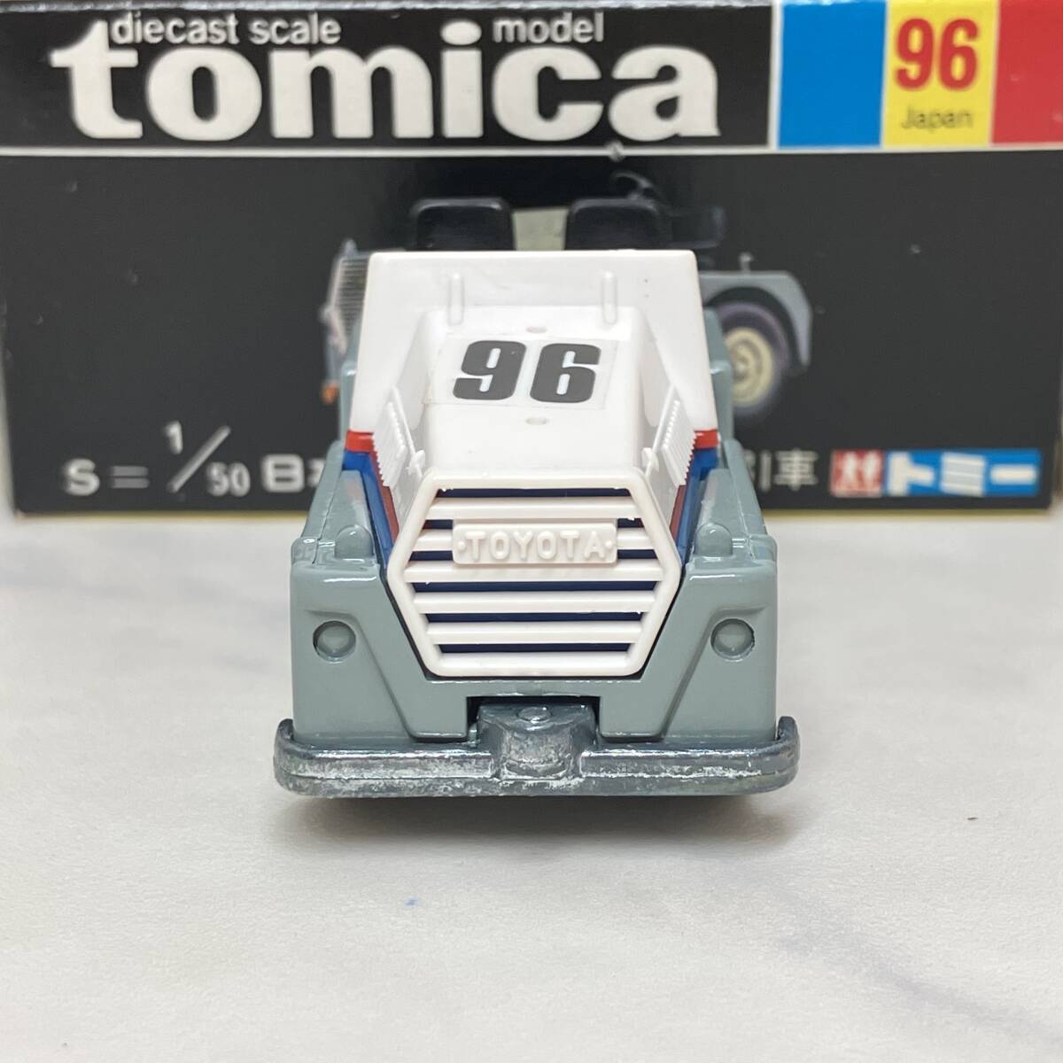 トミカ No.96 日本航空 コンテナー ケン引車 デッドストック 黒箱