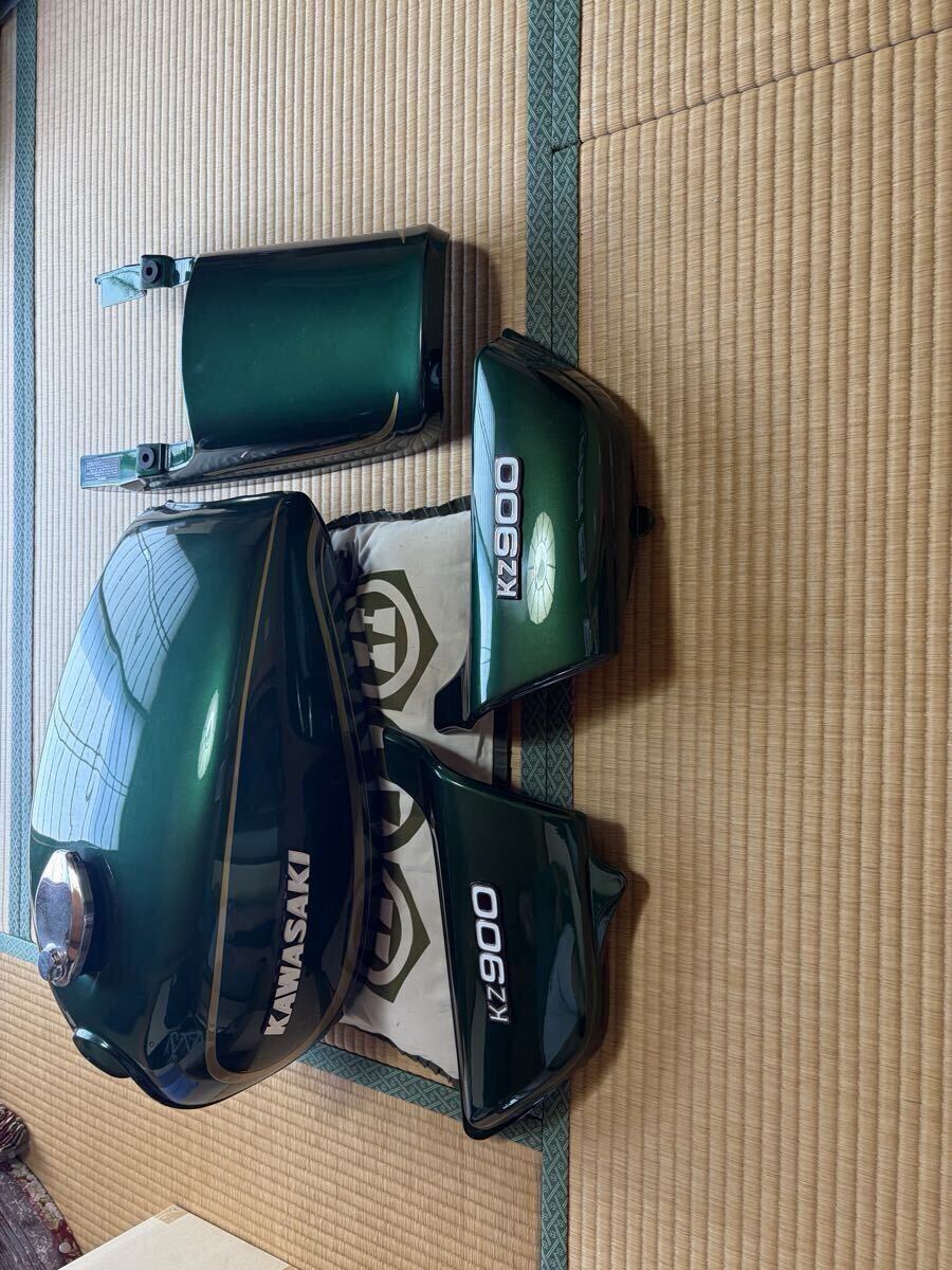 Z1Z2KZ1000KZ900Z750D1外装セットタンクサイドテールカウル黒豆 kz1000 kz900 外装セット タンク サイドカバー テールカウル z1 z2