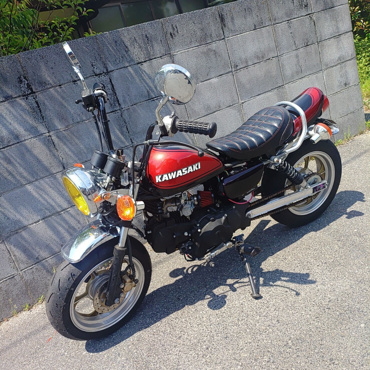 モンキー Z2仕様カスタム車 124cc エンジンほぼ新品 山口県発 4mini