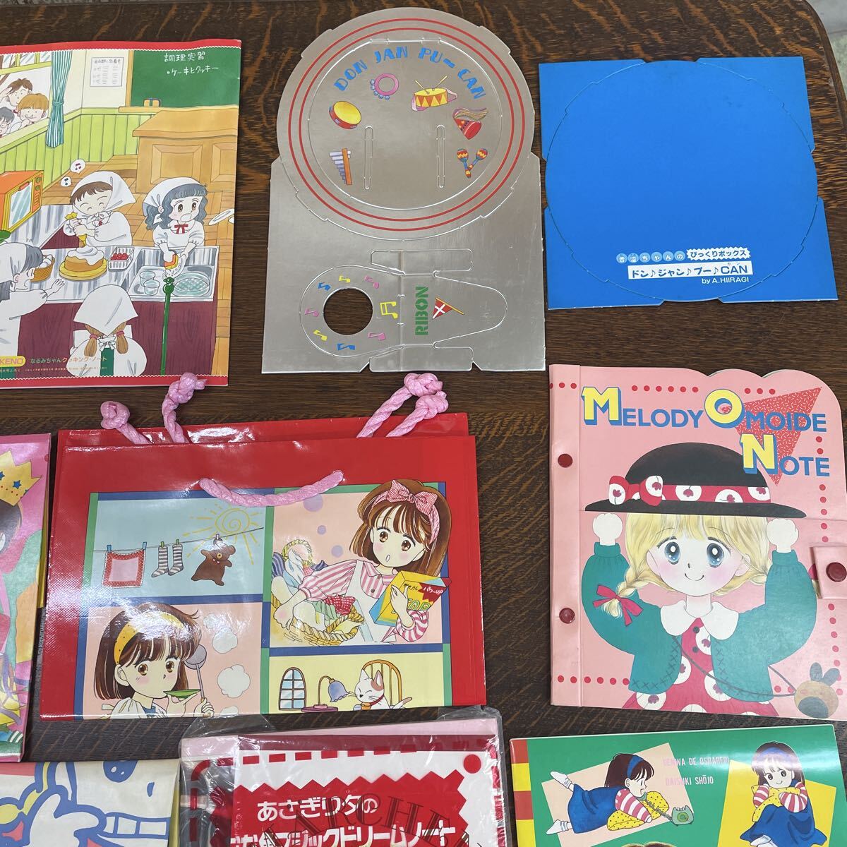 B4152 りぼん 付録 当時物 少女漫画 平成レトロ ノート ポスター
