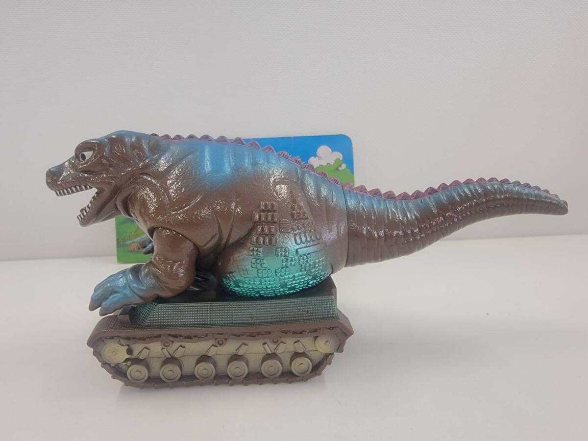ウルトラセブン 【 恐竜戦車 】 怪獣郷ソフビ　円谷プロ　日本製　1999年 ◇怪獣郷 ソフビシリーズ ウルトラセブン 戦車怪獣 恐竜戦車(ブラウン