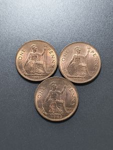 イギリス 1967 1ペニーの値段と価格推移は？｜1件の売買データから
