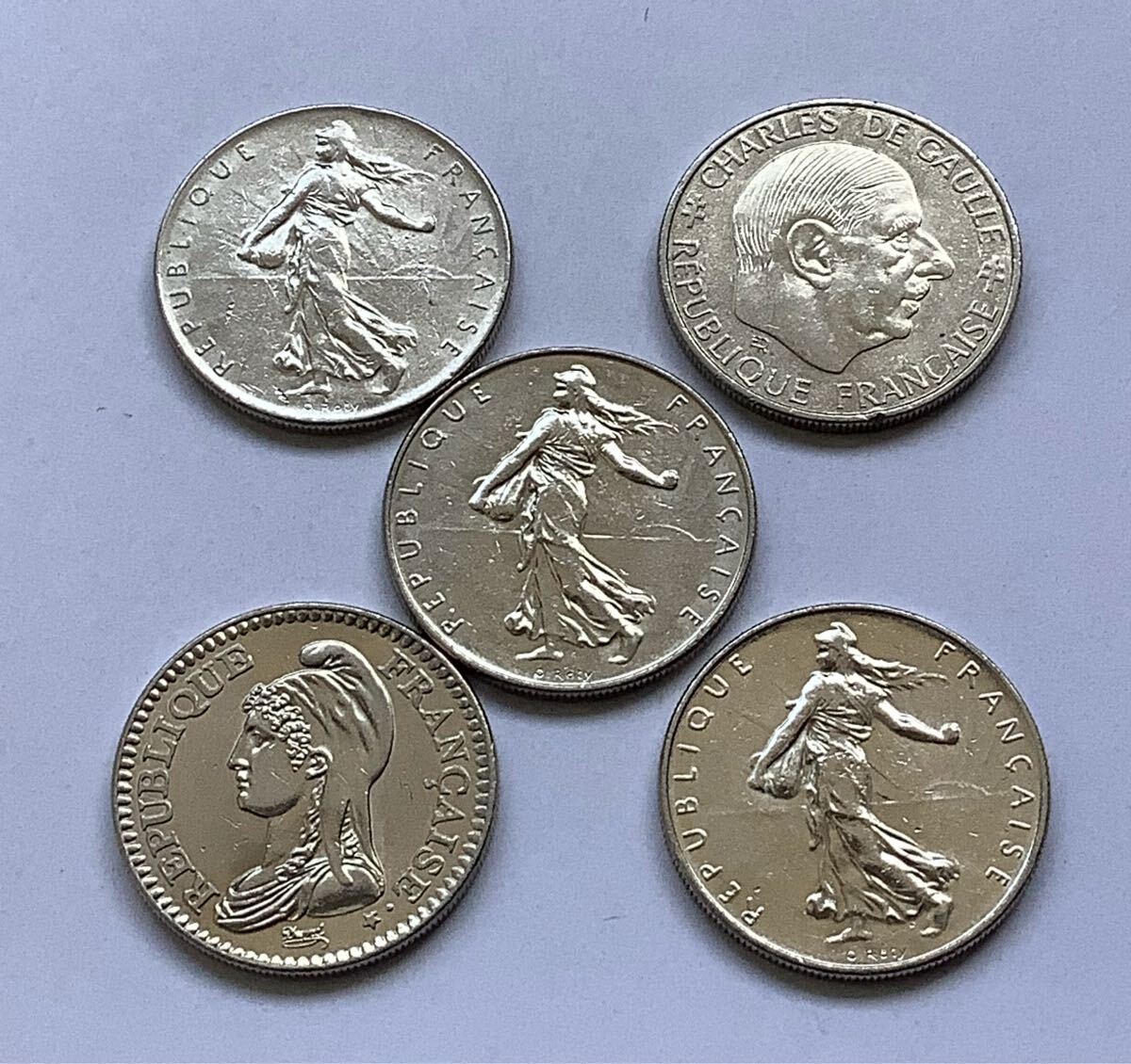 フランス1フラン硬貨の値段と価格推移は？｜3件の売買データから