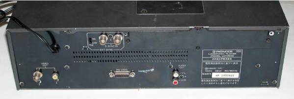 パイオニア 業務用レーザーディスクプレーヤーLD-V540(LDプレーヤー 