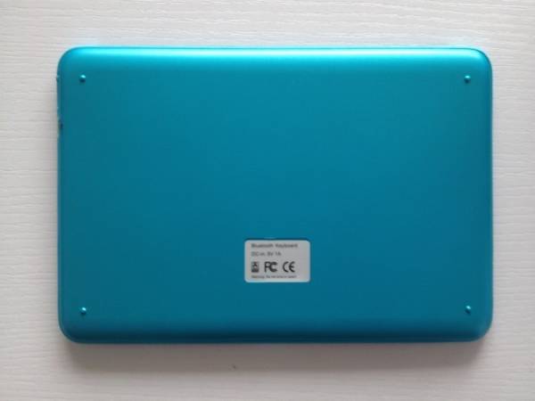 ipad mini用bluetooth(ブルートゥース)キーボードタイプカバー青_2