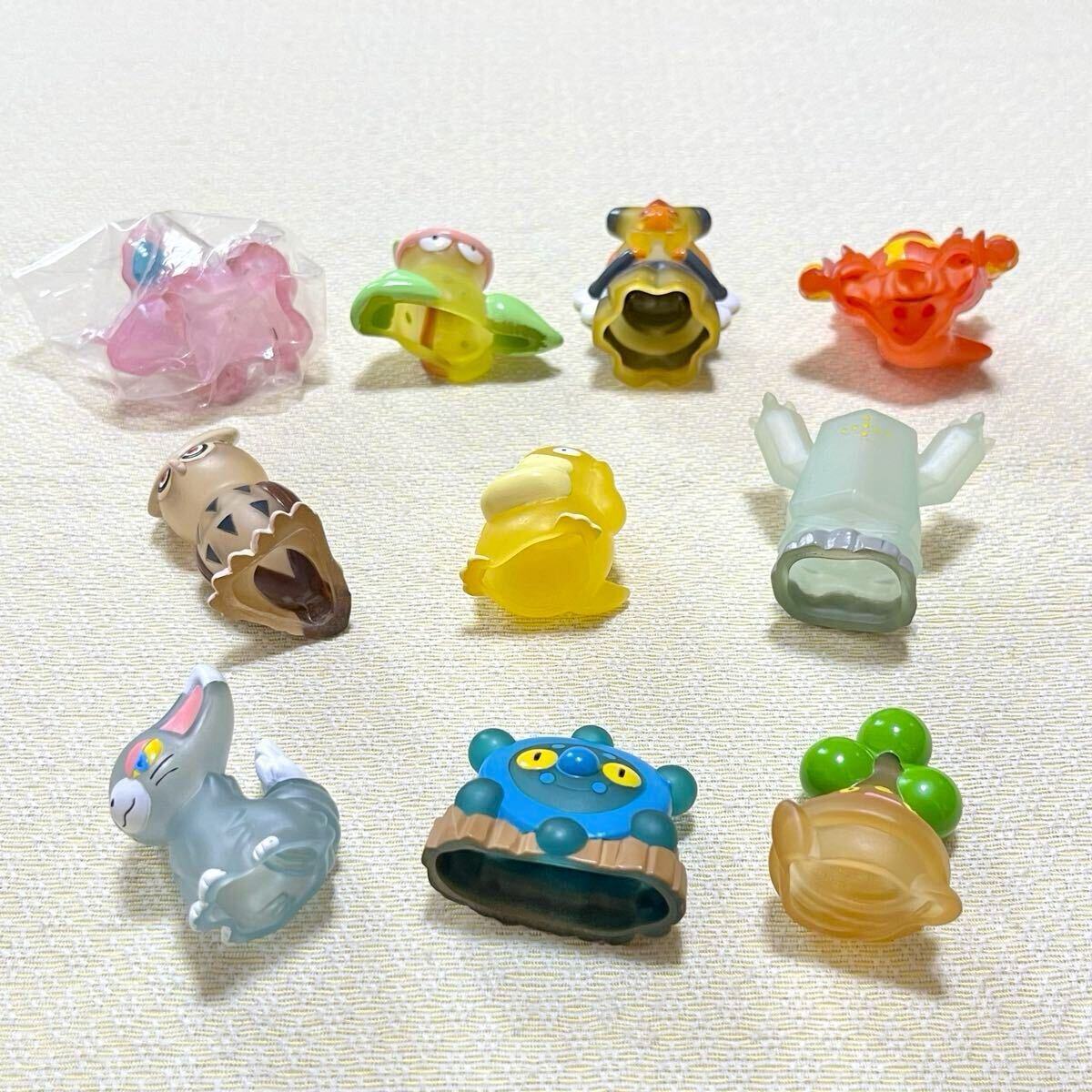 クリア 10体 ポケモンキッズ ニドリーノ レジアイス ウツボット